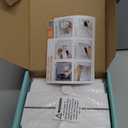 Outlet Cover BOX Baby Proofing (2 Pack) Patented Dual-Lock for Much Better Toddler Proofing, Easier Operation, Simple 3 Step Install with Included Screws. Provides Extra Space Inside for Plugs (White)