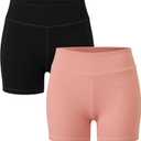 INNERSY Girls' Athletic Biker Shorts Size 8-16 Years Gymnastics Volleyball Dance Shorts (XL)