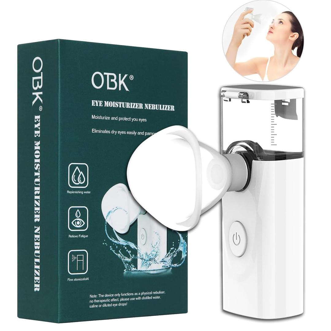 OTBK Portable Nano Mist Humidifier - Personal Eye & Face Moisturizer, USB Rechargeable Sprayer for Comfort