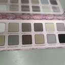 Matte Eyeshadow Palette, All Matte Cool-Toned Eye Shadows Pallet-Natural Soft Eye Makeup Compact Ultra-Pigmented Blendable Long Lasting Silkly Cream Texture Neutral Eyeshadow for Older Women, Grey