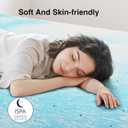 Novilla King Memory Foam Mattress Topper 2 Inch, Cooling Gel Infused, Ventilated Pressure Relief Pad, Soft Comfort for Sofa, RV, Camper, Dorm Room