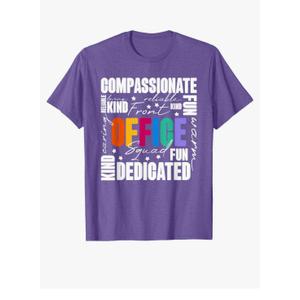 Office Squad, Office Staff Team T-Shirt, Large