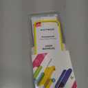 Fotbor [3+3 Pack for iPhone 17 Pro Screen Protector, Anti-Blue Light, [Eye Protection] 9H+ Tempered Glass with Camera Lens Protector Anti-Glare (Transparent)