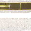 36" Microfiber Mop Pads 2 Pieces Just Fit CLEANHOME Industrial Dust Mop: B08R3F1ZZM,Green