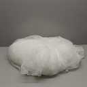 lazyzzz Canopy Bed Curtains Queen Bed Drapes,59"x78"x78" White Polyester Canopy Net with 4-Post Ropes, Princess Canopy Drapes Mosquito Net for Bedroom, Wedding - Easy Install