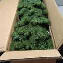  6FT Pre-Lit Hinged Artificial Christmas Tree w/ 648 Tips & 270 Multicolor Lights