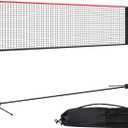 NEWBULIG Portable Badminton Net Set, 10FT Wide, Adjustable Height Multi Sport Net for Pickleball, Tennis, Volleyball, Soccer Tennis, Indoor Outdoor with Carry Bag, Easy Setup for Backyard