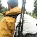 Cascade Mountain Tech Trekking Poles - Carbon Fiber Walking or Hiking Sticks with Quick Adjustable Locks, One Size