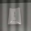 6 Pcs Beige Rustic Christmas Candy Cane Ornaments 7 Inch Burlap Wrapped Farmhouse Candy Cane Christmas Tree Hanging Decoration with Bells for Home Xmas Crafts Party Decoration