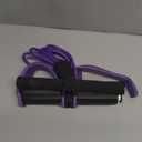 Multifunction Tension Rope, 6-Tube Elastic Yoga Pedal Puller Resistance Band, Natural Latex Tension Rope Fitness Equipment, for Abdomen/Waist/Arm/Leg Stretching Slimming Training (Purple)