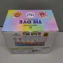 24 Colors Tie Dye Kit, Tie Dye Set for Kids, Pre-Filled Bottles, Non Toxic Permanent Fabric Dye Art Set, Easy DIY Fabric Art - Create Fun (24 Colors)