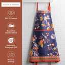 Maison d' Hermine Aprons for women with Pocket 100% Cotton (27.50"x31.50")