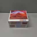 Jigsaw Puzzles for Adults, 2 Pack 1000 Pieces, Nature Landscape Mountain Scene National Park Challenging Puzzle Perfect for Family Activity Game Nights Gifts(Barn in Wyoming & Colorful Rock)