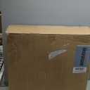 Bedside Commode, Upgraded Commode Toilet Potty Chair with 3 Rolls of Commode Liners, Automatic LED Light, Detachable Armrests, 2-Level Height, Heavy Duty 880lbs Loading (Green)