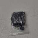 8 Pack Bail Pull Handles, 3.5 Inch Hole Center Antique Drop Drawer Pull Swing Cabinet Dresser Handles, Antique Black(Total Length: 4.72 inch)