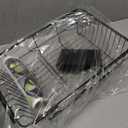 in-Sink Dish Drying Rack with Mat, Cups and Utensil Holder, 12"-30"w Sink