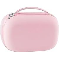 Gowing Wearable Breast Pumps Carrying Case, Hard Shell Case with Removable Tray, Watertight Breast Pump Storage Bag Compatible with Most of Wearable Breast Pumps, Holds 2 Pumps, Pink
