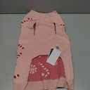 LUBOT New Ugly Christmas Sweaters for Puppy Cute Funny Wintertime and Holiday Parties Knitted Pullover Sweater Santa Small Dog Pink Candy XX-Large