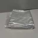 sancua Clear Plastic 100% Waterproof Tablecloth - 60 x 84 Inch - Vinyl PVC Rectangle Table Cloth Protector Oil Spill Proof Wipe Clean Table Cover for Dining Tables, Parties & Camping, Crystal Clear