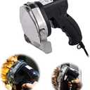 Li Bai Commercial Doner Kebab Electric Gyros Knife Shawarma Machine Gyro Cutter Kebab Meat Slicer with 2 blades