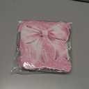 Pink Bow Birthday Party Decoration, Girl Bowtie Themed Supplies, Bow Knot Happy Birthday Banner Garland, Bow Latex Balloons, Bow Cake & Cupcake Toppers, Satin Ribbon for Coquette Birthday