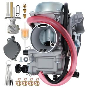 15003-1446 Carburetor Fits for Kawasaki Prairie 400 KVF400 1997-2002, Bayou 400 KLF400 KLF 400 1993-1995 w/Fuel Switch Valve Petcock Replacement