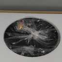 3-Light Glass Globe Pendant Light Kitchen Island, Mid-Century Modern Pendant Ball Chandelier with Green Ribbed, Vintage Hanging Ceiling Light Fixture for Dining Room, Over Sink, Table