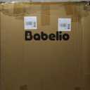 BABELIO Metal Baby/Dog Gate 29''-48'' Auto Close Extra Wide Pet Barrier for Stairs & Doorways, Pressure Mounted Walk Thru Child Door, NO Need Tools and Drilling, with Wall Cups