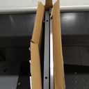 Pamray 32 Inch Computer Desk for Small Spaces with Storage Bag, Home Office Work Desk with Headphone Hook, Small Office Desk Study Writing Table (Brown)