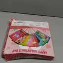 Letapapa 32 Pack Valentines Day Cards for Kids School with Crazy Loop Straws, Valentines Greeting Cards for Boys Girls Classroom Gifts Exchange, Valentine's Prizes Party Favors, 8 Styles