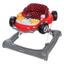 Smart Steps Trend 5.0 Activity Walker with Removable Toy Bar (Lights and Sounds), Adjustable Height and Flat Fold Frame for Storage, Ages 6 Months +, Speedster Red