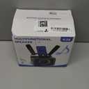 Karaoke Machine,Portable Bluetooth Speaker with 2 Wireless Microphone for Adults & Kids with LED Lights, Karaoke Microphone with PA System Supports USB/TF/AUX,Gift for Party (Black)