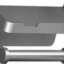 Tissue Roll Dispenser Aluminum Alloy Paper Rolls Holder Toilet Holders Phone Storage Shelf Bathroom Accessorie Aluminum Alloy Roll Holder