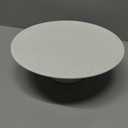 Wedding Cake Stand, White Cake Stand for Smaller Than 10 Inch Cakes, Christmas Porcelain Cake Plate for Party, Baby Shower, Birthday, Home Decorating Stand