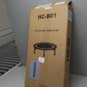 Foldable Mini Trampoline, 40"/48" Rebounder Trampoline for Adults & Kids, 440lbs Capacity Indoor Fitness Workout Exercise Equipment