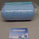 MICROCOSMOS Summer Cooling Mat & Sleeping Pad- Water Absorption Top, Materials Safe, Easy Carry, EZ Clean. Keep Cooling for Pets, Kids and Adults.(Blue, 36" x24")