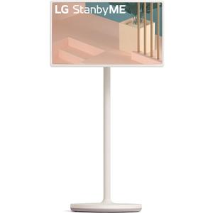 LG 27-Inch Class StanbyMe 1080p-Portable Touch-Screen-Monitor 27ART10AKPL, Built-in Battery, Full Swivel Rotation, 60Hz Refresh Rate, Calming Beige
