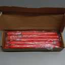 20 Pcs Flameless LED Taper Candles Battery Operated Taper Candles 5 Sizes of 6.5'', 7.7'', 8.8'', 10.0'', 11.2'' Flameless Candlesticks Flickering with 3D Flame for Wedding (Red)