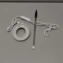 GYTF Halo Plant Grow Light, 6000K White LED Full Spectrum Growing Lamp for Indoor Plants, Succulents, Mini Bonsai, Small Plants, Height Adjustable, Dimmable & Timer 4/8/12/18Hrs