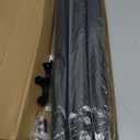 Closet Rods for Hanging Clothes, 17 to 84 Inch Stepless Adjustable Closet Rod, 1.3 Inch Diameter Metal Heavy Duty Closet Hanging Rod for Closet Wardrobes Laundry RV, Black