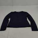 SUUKSESS Women Double Lined Fitted Basic T Shirts Crew Neck Long Sleeve Crop Top M
