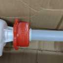 TERA PUMP TRDRUM40 (BPA-Free) Compact Manual Fuel Drum Pump Heavy Duty Portable with Adjustable Length for 55-Gallon Drum Barrels