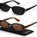 miyya Old Money Polarized Oval Sunglasses – 2025 Edition, UV400 Protection, Feather-Light Fit & Trendy Colors