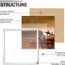 A PLUS MAX 18x18 Picture Frame White Light Weight Wall Mount