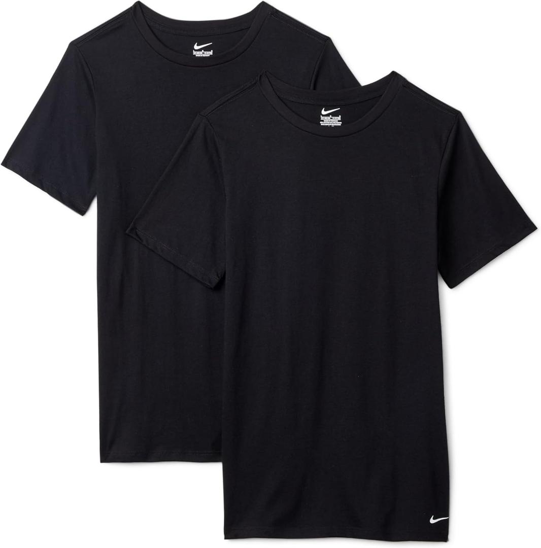 Nike Boys' 2-Pack Dri-FIT Undershirt,Large