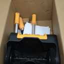 Cordless Snow Shovel Compatible with DeWalt 20V MAX Battery (Tool Only), 11" Lightweight Electric Snow Blower with 20FT Max Throw & Adjustable Handle, Snow Thrower for Driveway, Deck, Patio & Steps (Black+Yellow)