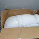 Dual Layer Memory Foam Mattress Topper for Pain Relief with 2X Support, 2" Fluffy Pillow Top King Mattress Topper Plus 2" Odor-Free Cooling Gel Memory Foam Ultra Comfort Mattress Pad Cover