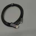 acer USB C to HDMI Cable for Home Office 6.6FT (4K@60Hz), Thunderbolt 4/3 Compatible, High-Speed Type C to HDMI 2.0 Braided Cord for MacBook, iPhone 17/16 Pro/Max, iMac, iPad Pro, Galaxy S25, Surface