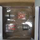 Blue Light Bulb, 4 Watts, A19 Colored LED Filament Bulbs, Clear Glass, 120 Volts, Dimmable, E26 Base, 2-Pack