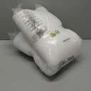 Bedsure Self Warming Dog Bed for Medium Dogs - Comfy Cat Beds with Removable Washable Cover, Orthopedic Egg Crate Foam Pet Mat, Suitable for Pet Up to 30 lbs (Non Electric) (Ashen Grey-Self Warming Version)